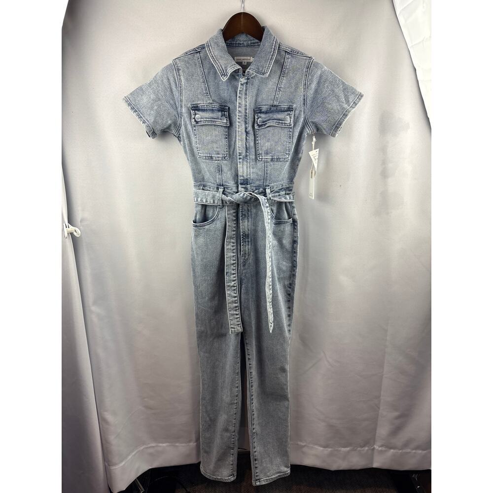 Women’s Good American Size 2 Light Washed Jean Pantsuit